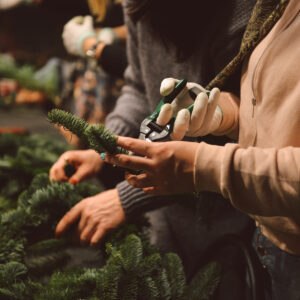 Christmas Wreath Class